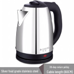 Poolkerakujuline 304 roostevabast terasest elektriline veekeetja isolatsiooniga Electric Kettle High Volume Low Price