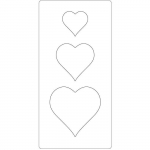 L&otilde;ikamisvorm - Creotime - 3 s&uuml;dant - Hall - 14 x 15,25 cm - Lastele alates 6. eluaastast hall