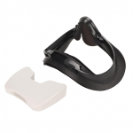 Aktiivse &otilde;huringlusega n&auml;oliides Oculus Quest 2 jaoks Asenda silikoonist n&auml;okatte padi PU Apple pattern