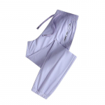 Naiste vabaaja &uuml;hev&auml;rvilised elastse v&ouml;&ouml;koha sirge vabaaja taskutega p&uuml;ksid XL