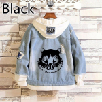 Demon Slayer Kimetsu No Yaiba Fashion Hoodie Teksad Mantel Hashibira Inosuke Cosplay Mehed Naised Kapuutsiga vabaaja jope T&auml;nava stiilis lapilised mantlid XXXXL