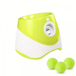 Automaatne koerapalliheitja 3 mini tennisepalliga - USB laetav 18650 liitiumaku, koerapalli m&auml;nguasi automaatne tii three balls