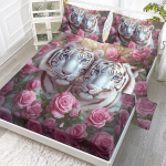 Baihu aia komplekt, 4 osa, sisaldab 1 lamedat voodilina, 1 super king size voodilina, 2 padjap&uuml;&uuml;ri (Paar) 99cmx199cm