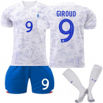 22/23 France Away Jerseys laste jalgpalli treeningkost&uuml;&uuml;mi komplekt 20