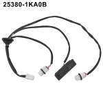1 tk Tagaluugi avamisnupp Nissan Juke 2011-2015 jaoks 25380-1KA0B black