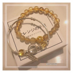 Dianrun Sterlingh&otilde;be Naturaalne Kollane Tsitriin Helmesk&auml;ev&otilde;ru Paired Design