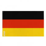 Drapeau - Allemagne - 120 x 180 cm - Pol&uuml;ester - Recto/verso - &OElig;illets en fer