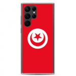 Coque T&eacute;l&eacute;phone &ndash; Samsung &ndash; Galaxy S22 &ndash; Drapeau Tunisie &ndash; Supp &ndash; Mitmev&auml;rviline
