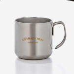 Oslo Outback Kahekordse Vaakumiga Roostevabast Terasest Kruusitass 340ml must