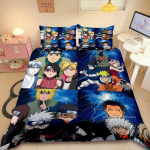 Tekikott Naruto Uzumaki Naruto Multikas Anime Magamistoa Kaunistus Lastekingitus &Uuml;heinimesevoodi Kaheinimesevoodi Suurus Kohandatav AU Single140x210cm