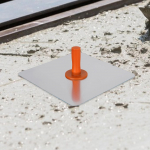 Aluminum Plaster Mortar Board Holder Round Corner Easy to Hold with Comfort Grip Plastering Tool for 30.2cmx12cm