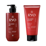 [Ryo] Kahjustuste hooldus ja toitev &scaron;ampoon 480ml + Palsam 300ml Komplekt - Kuivadele ja kahjustatud juustele