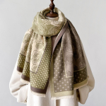 Luksuslik paks tekk sall Talvine sooja tr&uuml;kiga ka&scaron;miir sall naistele uued &uuml;mbrised Bufanda Pashmina naiste reisi pont&scaron;o varastas