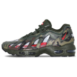 Supreme x Nike Air Max 96 Camo Meeste tossud Roheline Tume-armee Kiirus-punane CV7652-300 42