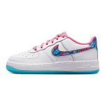 Nike Air Force 1 Low GS All-Star 2023 Laste tossud Valge Roosa-Glow Kiirus-Kollane DZ4883-100 36