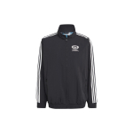 Adidas Originals X NSRC &Uuml;hiselt Br&auml;nditud Logo Prindiga T&otilde;mblukuga Kraega Jakk Unisex Jakk Must IL4969 XXL