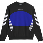 Adidas Originals Premiere FW24 &Uuml;mmarguse kaelusega pusa T&auml;navakate stiil Puuvillane pikkade varrukatega Ameerika vintage kapuutsiga pusa Unisex pusa IY1613 S