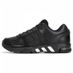 Adidas Equipment 10 Mugavad Vabaaja S&uuml;nteetilisest Nahast Polsterdus Libisemisvastased Kulumiskindlad Madalad Jooksukingad Meeste Tossud Must HQ4663 46⅔