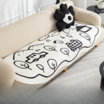 Cartoon Cartoon diivani istmepadjad erikujuline Four Seasons universaalne uus 2024 ebaregulaarne libisemisvastane sirge istmepadja katteriie 90*90