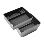 K4 LX LXS EX GT-Line Turbo 2025 jaoks Kahekihiline keskkonsooli organiseerimisalus Auto k&auml;etoe kasti hoiuruum Sisemuse auto tarvikud