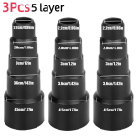 1-3 tk 22mm 28mm 30mm 36mm 45mm &Uuml;hendusosa Universaalne Tolmuimeja Vooliku Adapter Tolmu kogur 4-kihiline/5-kihiline &Uuml;hendus gray