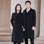 Troloman Mid-length Wool Blend Work Overcoat M