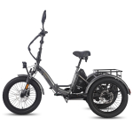 FAFREES F20 Mate Electric Cargo Tricycle 500W Motor, 48V 21Ah Battery, Hydraulic parking brakes, 30KM/H Speed, 80-90KM Range E-Bike 48V 21Ah must
