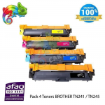 TN247 TN-243CMYK &Uuml;hilduv Brother DCP-L3550CDW TN243 Toonerile Brother TN243CMYK Brother MFC-L3750CDW MFC-L3770CDW