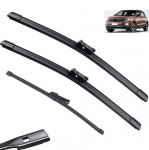 Volkswagen VW T-Cross T Cross 2018-2025 24 18 10 kojamehed klaasipuhastid VW T-Cross T Cross 2018-2023 24" 18" 10"