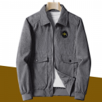 Meeste lambavillane sametjakk, allak&auml;&auml;nduv krae, talvine paksenenud mantel, &uuml;hev&auml;rviline, 2025 v&auml;ljaanne L (100-110 jin)