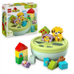 LEGO DUPLO My First 10441 Trieur De Formes : La Niche Du Chiot - Jeu D'&eacute;veil D&egrave;s 18 Mois mitmev&auml;rviline