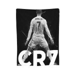 CR7 Cristiano Ronaldo Tekid Pehme Soe Flanell Visketekk Voodipesu Voodi Elutuba Piknik Reisimine Kodu Diivan 30x40in