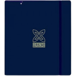 Classeur - SAFTA - Munich North - 4 anneaux 35 mm - Recharge 100 feuilles A4 - Durable sinine