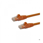 STARTECH C&acirc;ble r&eacute;seau Cat6 UTP sans crochet - 50 cm Orange - Cordon Ethernet RJ45 anti-accroc - C&acirc;ble patch