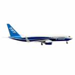 1/200 M&otilde;&otilde;tkava Lennukimudelid 30CM Vaik B737 M&auml;ngulennuk Laste M&auml;nguasjad Miniatuurne Lennuk Kogutav Lennuk J&otilde;ulukingid sinine/valge