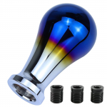 Saki&Masa K&auml;igukangi Nupp K&auml;igukasti Palli Telje Kuju Sinine Titaani Tooni Adapter Universaalne MT AT Auto Kerge Veoauto Kohandatud sinine