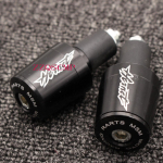 CNC 22MM Handlebar Grips Handle Bar Cap End Plugs For Honda CBF 600 CB650F CBR600F hornet CBF600 SA oranž