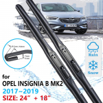 Auto esipuhasti harjad Opel Insignia B MK2 2017 2018 Puhastus Esiklaasi Pesuri Akende Harjad Left Hand Drive