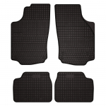 Dywaniki samochodowe gumowe do: Opel Corsa C hatchback (2000-2006) - czarne, dopasowane