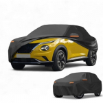 Veekindel ja igap&auml;evaseks kasutamiseks sobiv autokate Nissan Juke jaoks, must, 190T-PU, lukuga