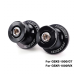 For SUZUKI GSXR 750 1000 R/X GSX R 750 1000 GSXS 7501000 GT Motorcycle Accessories stand screw Swingarm Spool slider Black-1000