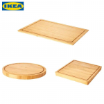 IKEA OLEBY 3-osaline bambusest l&otilde;ikelaudade komplekt