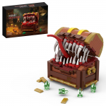330 tk Mimic Treasure Chest Monster ehitusklotside komplekt, MOC Piraadi aardekasti m&auml;ngude seeria Saak Kokkupandav ehitusklotside komplekt &scaron;okolaad