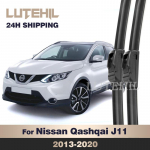 Nissan Qashqai J11 2013- 2014 2015 2016 2017 2018 jaoks Esiklaasipuhastajad Esiklaasipuhastajad Tuuleklaas Tuuleklaas Aken 26 +17 2PCS