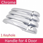 Jeep Grand Cherokee WK2 2011~ jaoks Autoukse k&auml;epideme katte kleebised Auto v&auml;lispinna kriimustuskindel kaitsekate Autotarvikud 4Handle 1 Keyhole