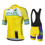 2026 Brasiilia Jalgrattas&auml;rgi Komplekt Suveriietus MTB Rattariided &Uuml;likond Maillot Ropa Ciclismo Meeste Jalgrattasport &Uuml;likond Hombre S yellow