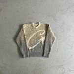 Unisex Retro Street Hip Hop Kampsun Large