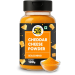 5:15PM Cheddarjuustupulber 100g Popkorni, Pasta, Pizza, Nachode ja Friikartulite Sn&auml;ki Maitsestamiseks