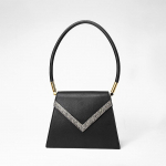 Niche-disainiga v&auml;ike ruudukujuline kott naistele, minimalistlik stiil, pendlerikott, k&otilde;rgetasemeline temperament, portfell, nahast &otilde;lakott, cross-body, kerge luksus 22cm must