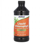 NOW Foods, vedel klorof&uuml;ll, looduslik piparm&uuml;ndimaitse, 16 fl untsi (473 ml)